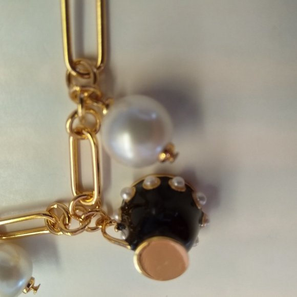 Kate Spade New Teacup and Pearl Charm Bracelet - Picture 2 of 5
